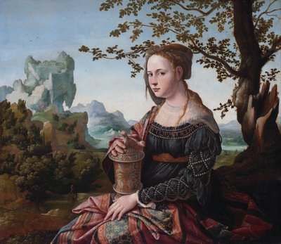 メアリーマグダレン、1530年頃 作： Jan van Scorel
