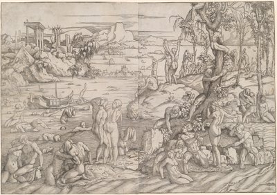 大洪水 作： Jan van Scorel
