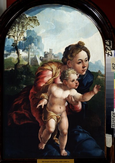聖母子、1530年 作： Jan van Scorel