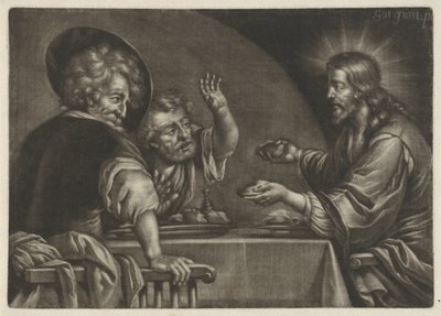 エマオでの食事 作： Jan van Somer