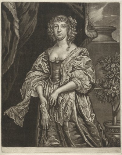 ベッドフォードのアンナの肖像 作： Jan van Somer