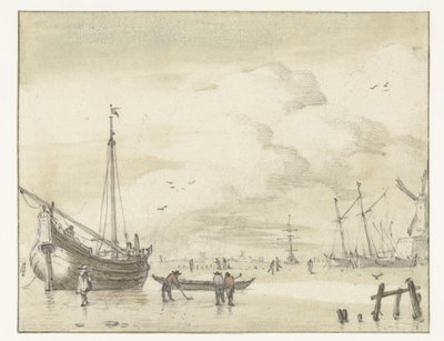 冬の顔 作： Jan van de Cappelle