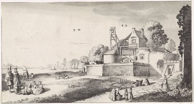 砦前のブリーチフィールド 遊び心あふれる風景と愉快な詩（連載タイトル） 作： Jan van de Velde (II)