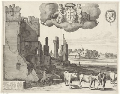 ハールレムの眺め（左ページ） ハールレム 作： Jan van de Velde (II)