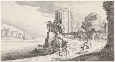 川の丸い塔 遊び心あふれる風景と愉快な詩（連載タイトル） 作： Jan van de Velde (II)
