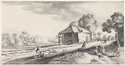 水車小屋の分岐点 遊び心あふれる風景と愉快な顔（連載タイトル） 作： Jan van de Velde (II)