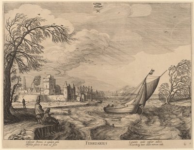 2月 作： Jan van de Velde II
