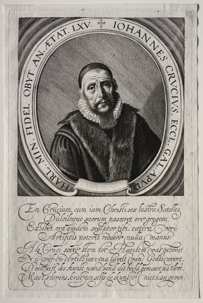 十字架のヨハネ 作： Jan van de Velde II