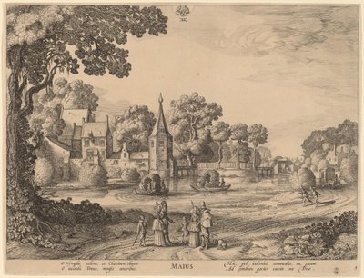 5月 作： Jan van de Velde II
