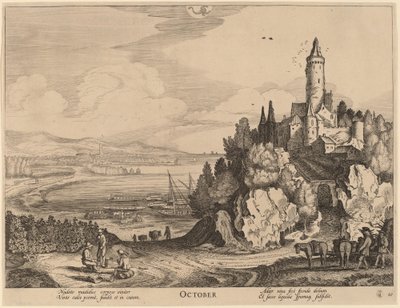10月 作： Jan van de Velde II