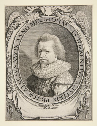 ヨハネス・トレンティウスの肖像 作： Jan van de Velde II