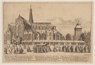 ハーレムの聖バーヴォ教会 作： Jan van de Velde II