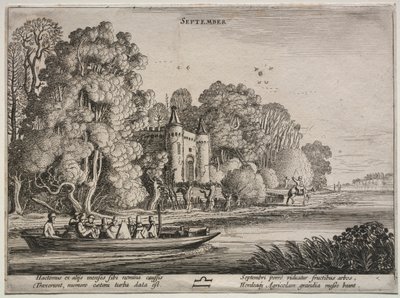 十二ヶ月：9月 作： Jan van de Velde II