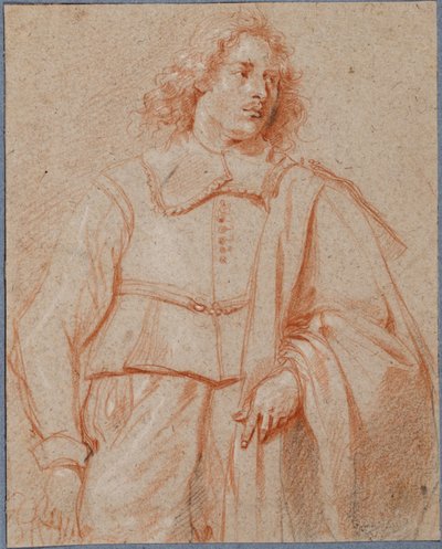 若い男性の4分の3の長さの研究 作： Jan van den Bergh
