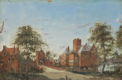 アングステルのローナースロート城 作： Jan van der Heyden (manner of)