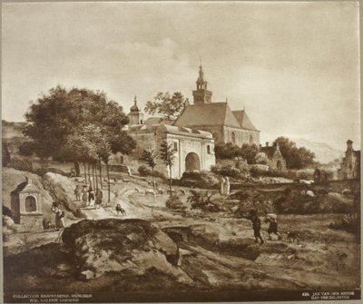 オランダ: 風景の中の修道院 風景の中の修道院 作： Jan van der Heyden