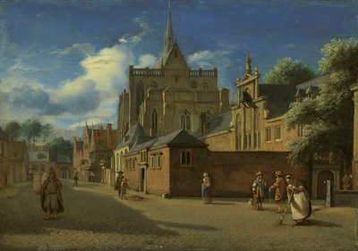 ケルンのドムとドムホーフ 作： Jan van der Heyden