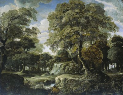 森の中を見る 作： Jan van der Heyden