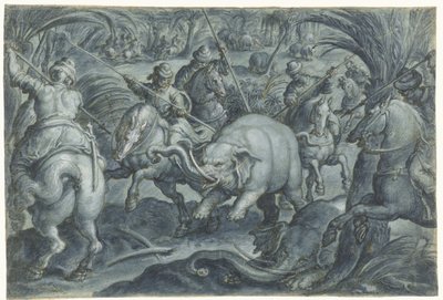 象狩り 作： Jan van der Straet