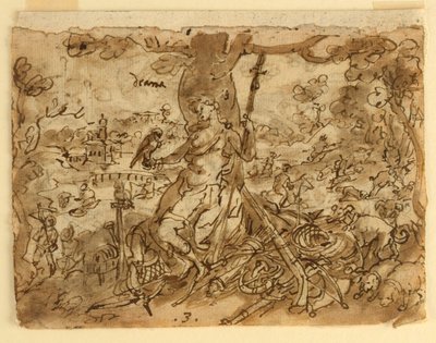 ダイアナ（狩猟） 作： Jan van der Straet, called Stradanus