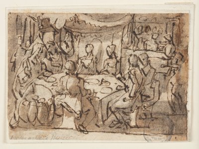 カナの結婚 作： Jan van der Straet, called Stradanus