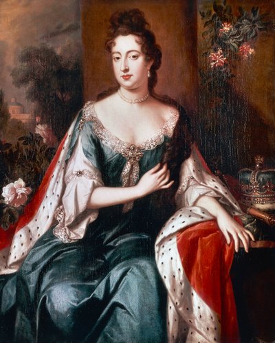 クイーン・メアリー2世 1692-94年頃 （油彩・キャンバス 作： Jan van der Vaardt