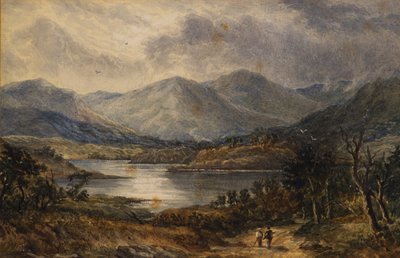 湖のシーン 作： Jane Paxton Smieton