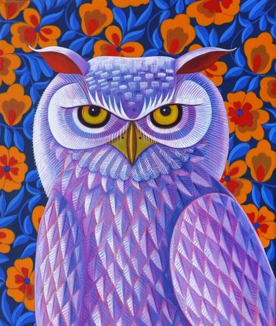 シロフクロウ、2013年、 作： Jane Tattersfield