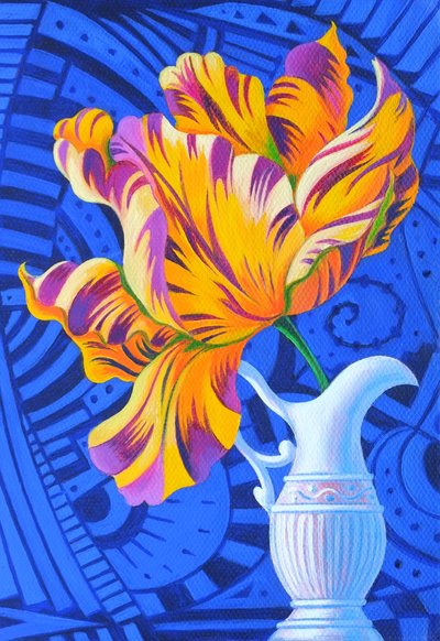 チューリップ、2014年、 作： Jane Tattersfield