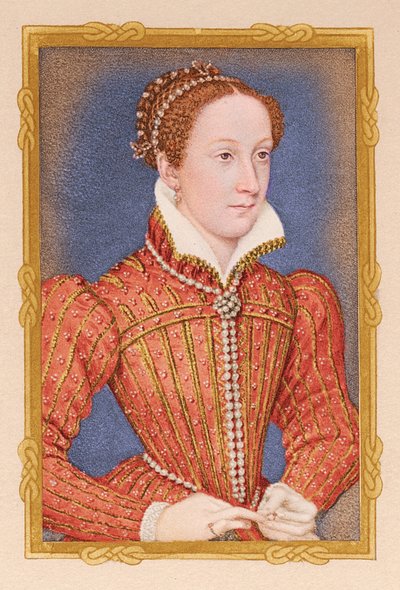 「肖像画 - スコットランド女王メアリー」、16 世紀、1904 年 作： Janet