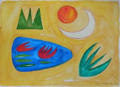 春 作： Janet McKenzie