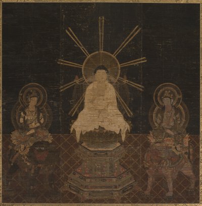 釈迦三尊 作： Japan, Kamakura period