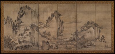 風景 作： Japan, Muromachi period