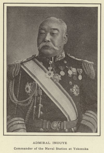 横須賀海軍基地の司令官、井上提督 作： Japanese Photographer
