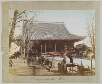 東京・浅草寺（手彩色のモノクロ写真 作： Japanese Photographer
