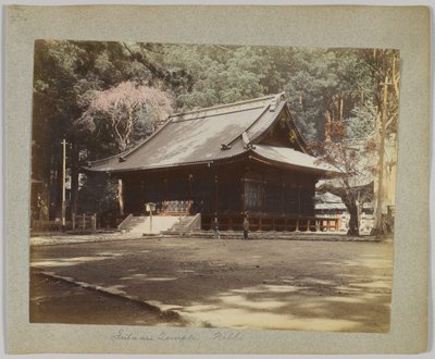 日光・二荒山神社（手彩色のモノクロ写真 作： Japanese Photographer