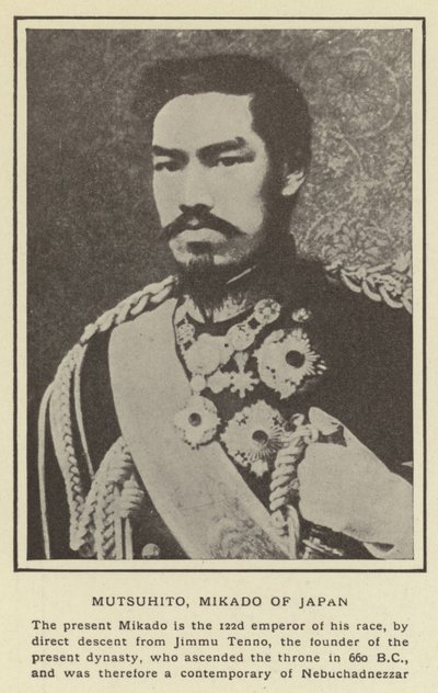 Mutsuhito, Mikado of Japan  作： Japanese Photographer