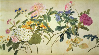 花の植物学（シルクのトイレ） 作： Japanese School