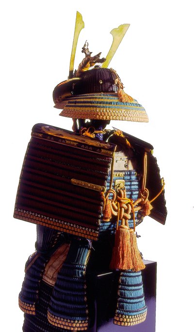 武士の鎧兜 江戸時代 （ミクストメディア 作： Japanese School