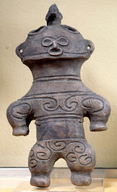 土偶 像 日本 高さ20cm 新石器時代・縄文時代 作： Japanese School