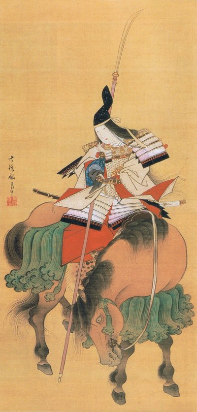 女武士・巴御前（デッサン） 作： Japanese School