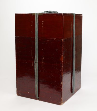 茶葉収納ジャーと装身具用の内部収納ボックス、1615-1868 作： Japanese School