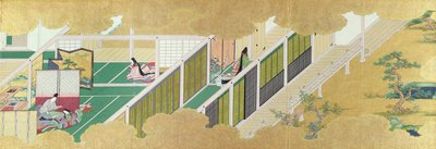 和風インテリア（巻物） 作： Japanese School