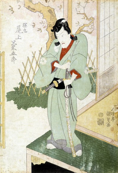 日本の版画。サムライ, n.d. 作： Japanese School