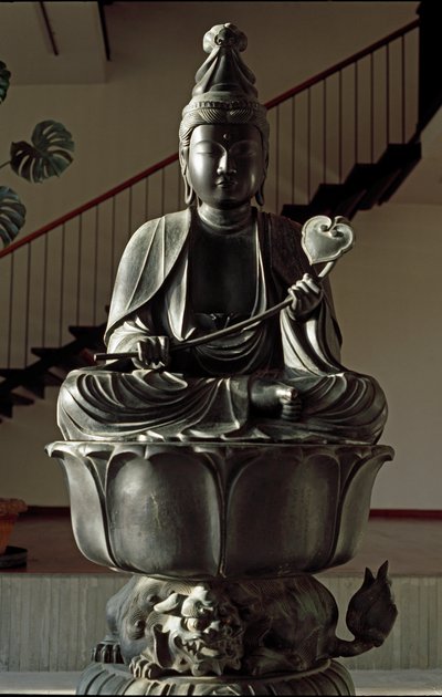 文殊菩薩像、宝永年間 作： Japanese School