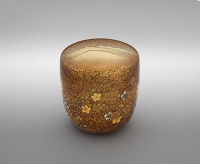 夏目、1850年頃（金と銀の漆器） 作： Japanese School