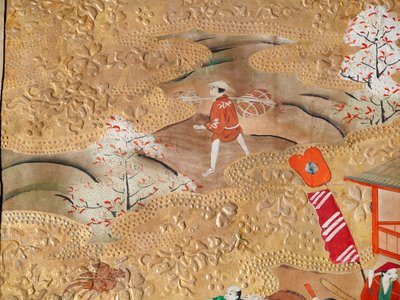 長一屏風 - 八曲一双屏風（絵画） 作： Japanese School