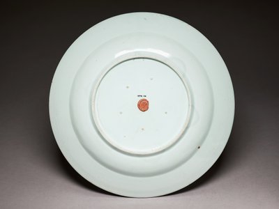 江戸時代の皿 作： Japanese School