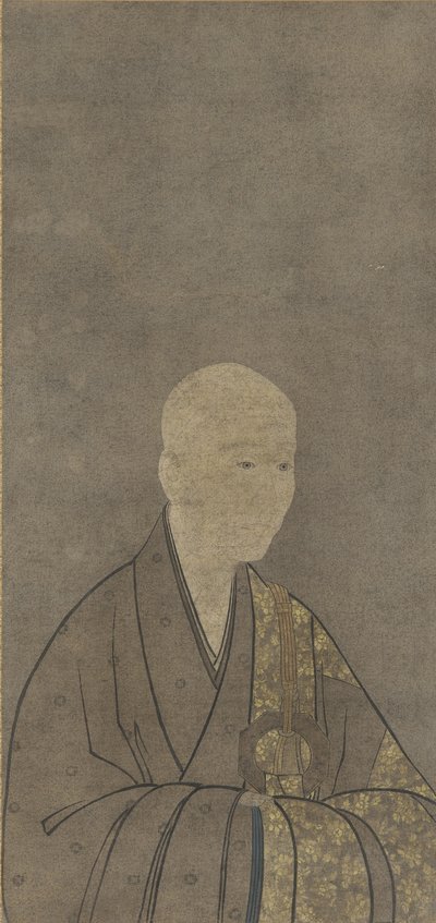 Portrait of Muso Kokushi (1275-1351) Muromachi period  作： Japanese School