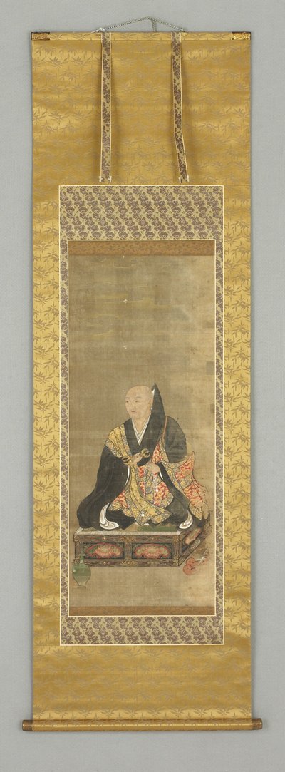 僧侶の肖像 作： Japanese School